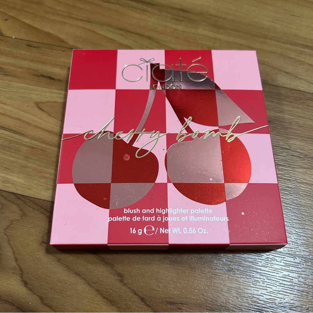 Ciate Cherry Bomb Blush and Highlighter Palette